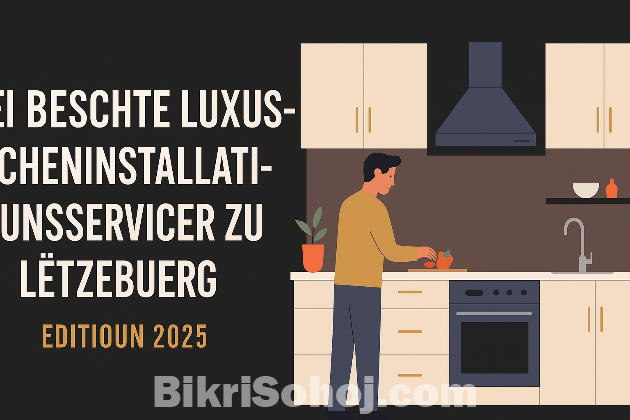 Luxus Kichen Installatioun Service zu Lëtzebuerg bikrisohoj